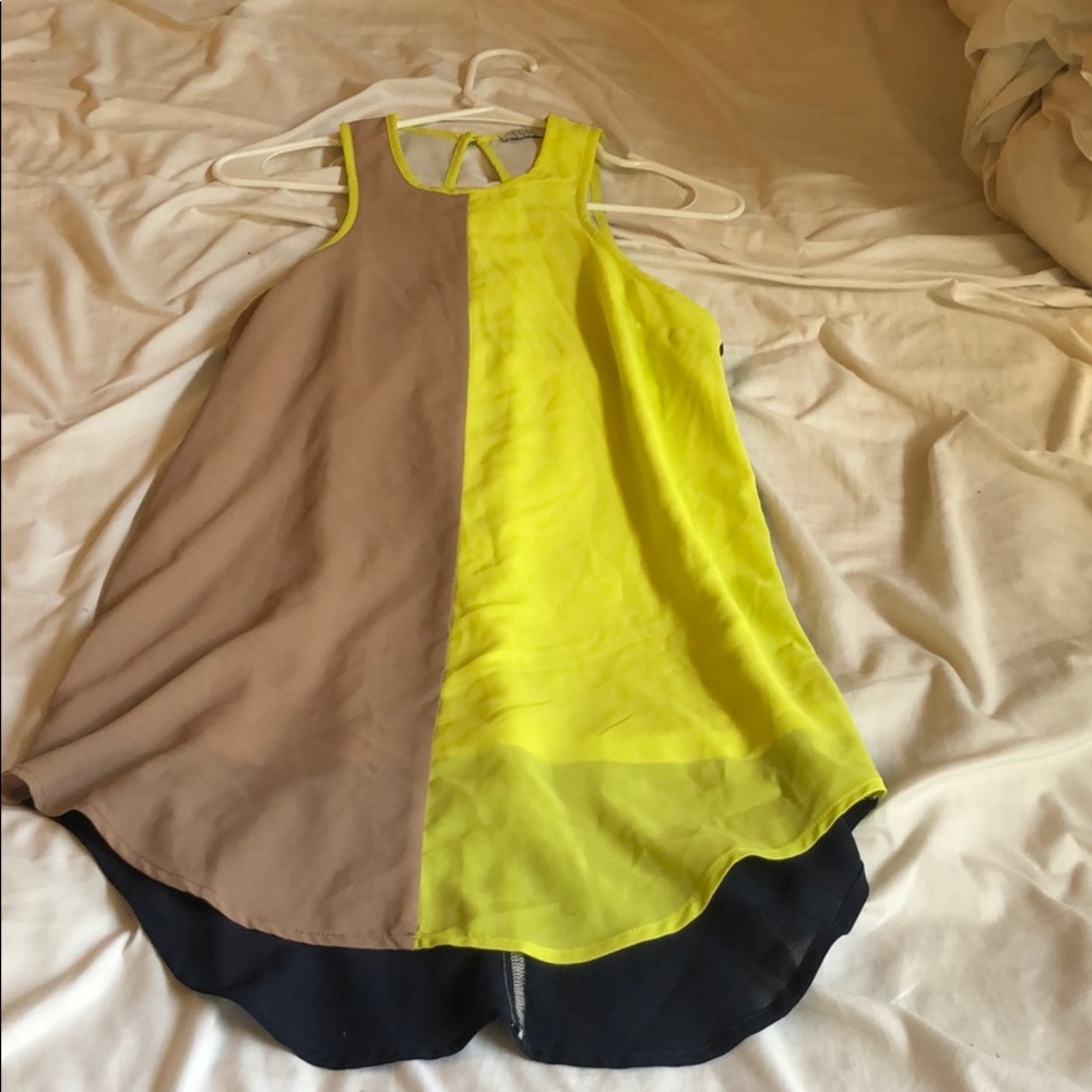 Mini high low dress from TOBI